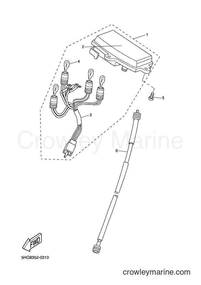 Yamaha Motors CW50L (5YA2) [020] - METER
