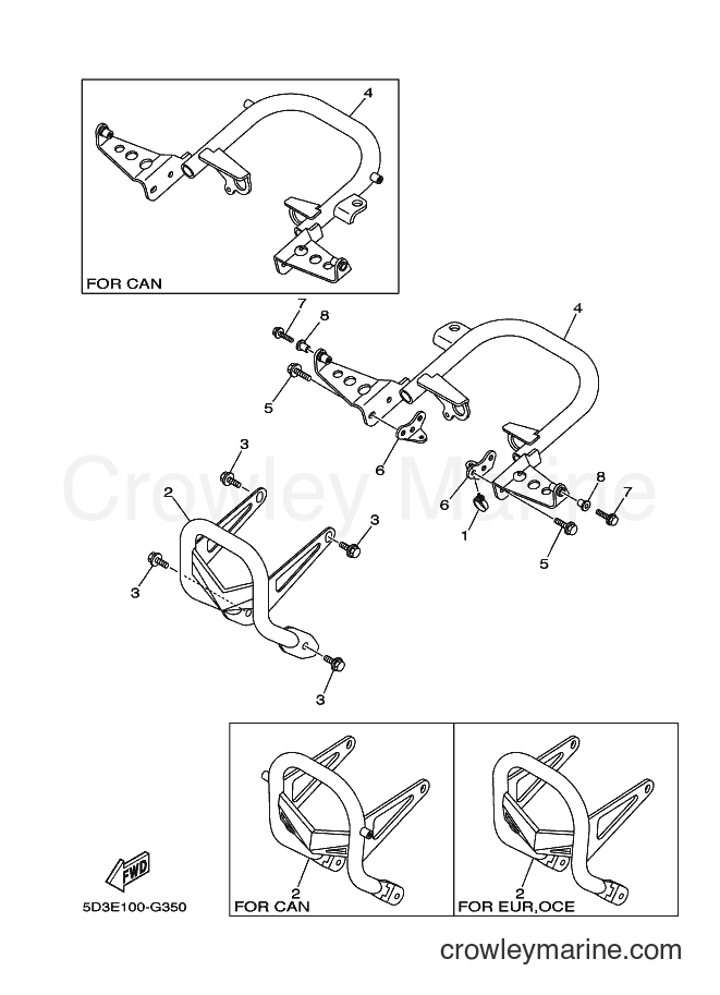 2008 ATV YFZ450 - YFZ450 (5D3F) [010] - GUARD