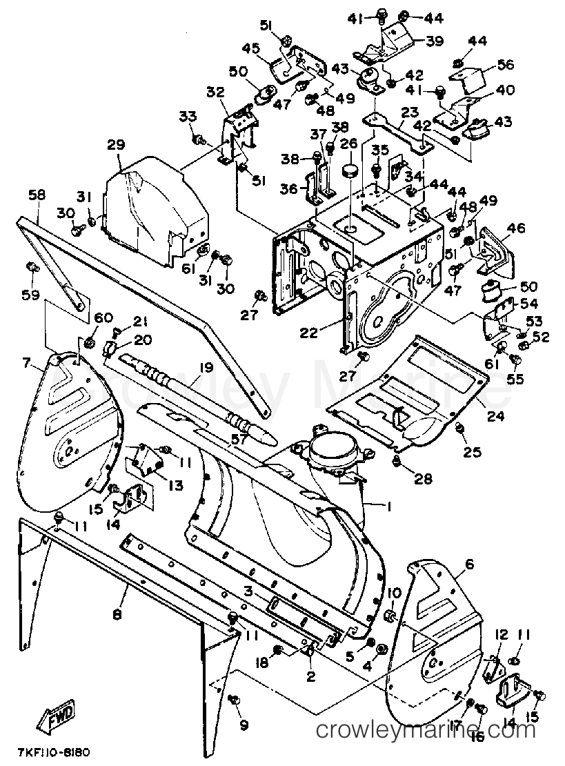 Yamaha Motors YS828TM - BODY