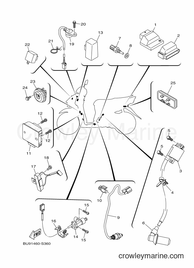 Yamaha Motors LNR125-I (BU91) [010] - ELECTRICAL 2