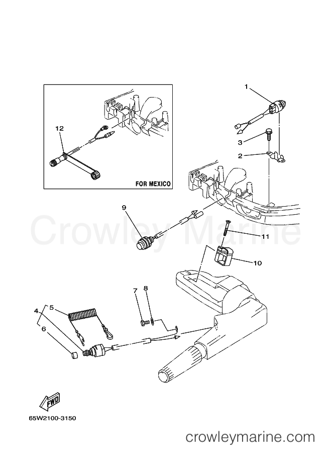 Yamaha Motors F25AMHL (65W2) [190] - ELECTRICAL 3