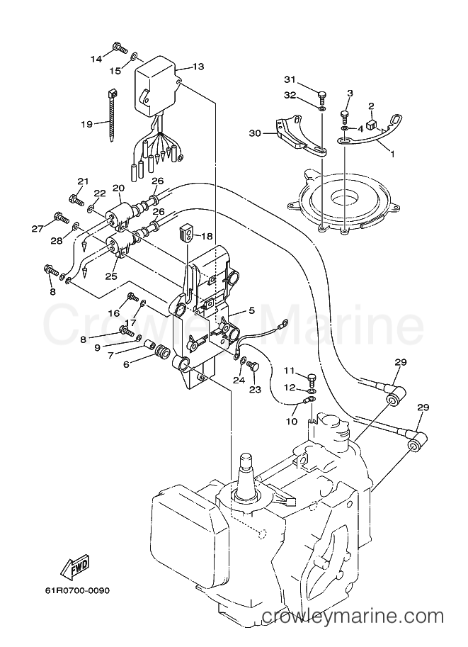 Yamaha Motors 30G (61T) [090] - ELECTRICAL 1