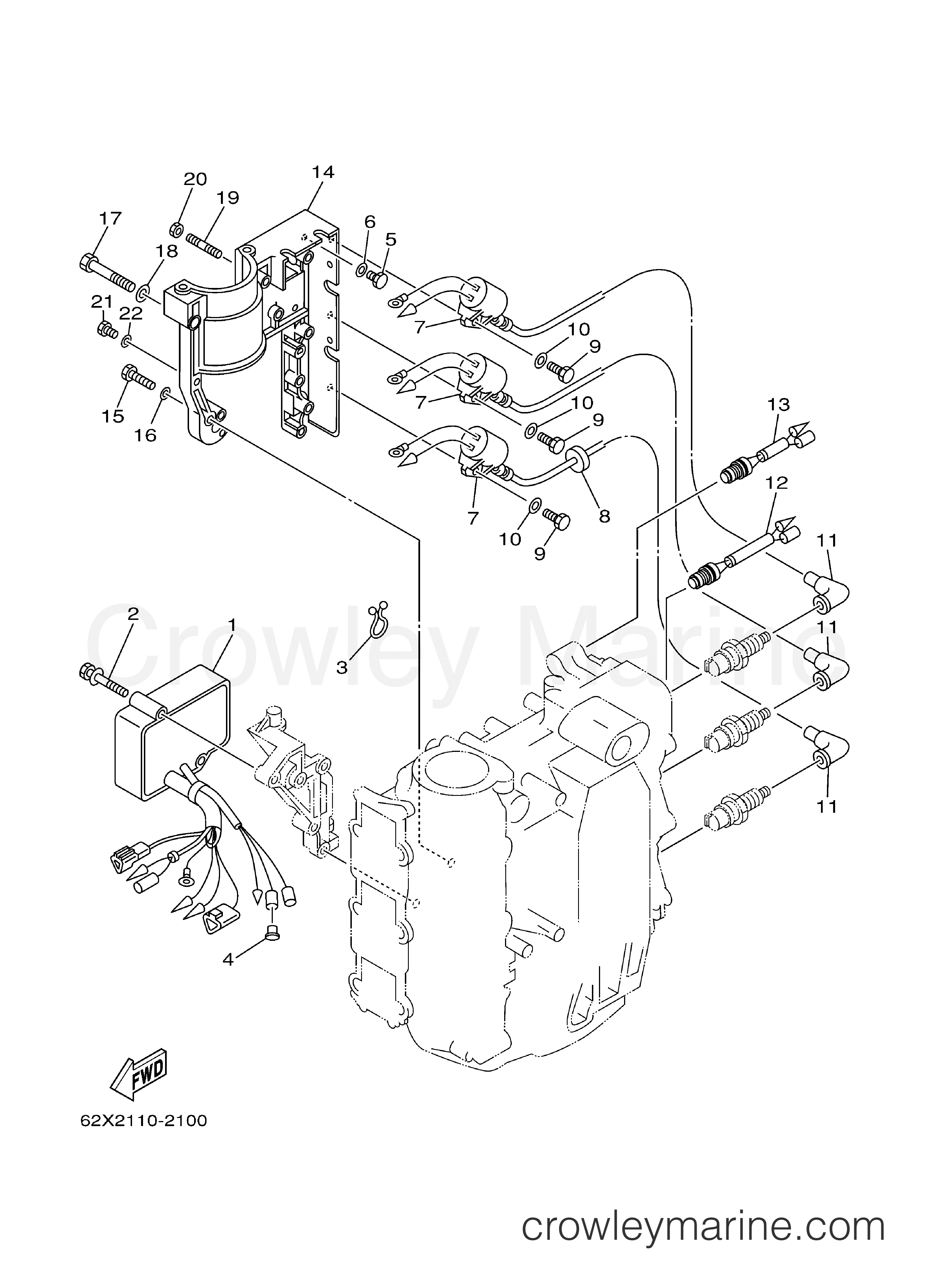 Yamaha Motors 40TLRB - ELECTRICAL 1