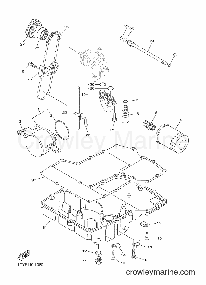 2012 Sport Bike FJR1300A - FJR1300A (1CYH) [010] - OIL COOLER