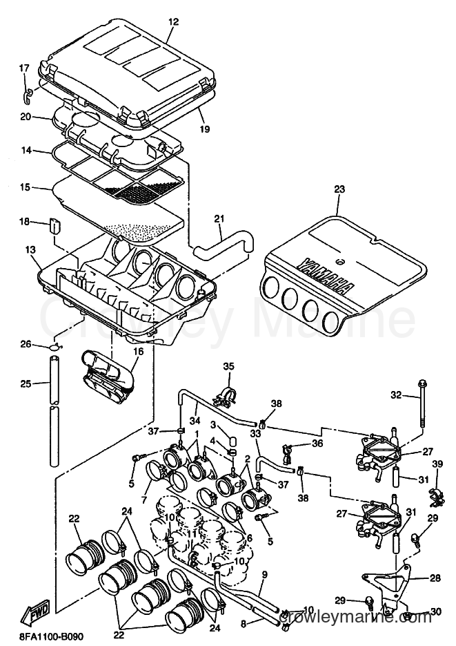 Yamaha Motors RX10M (8EP2) [020] - INTAKE