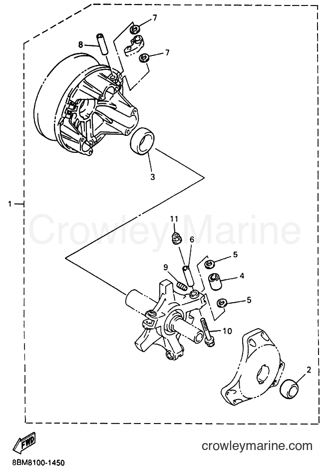 2003 Snowmobile VK540E-3 - VK540E-3 (8ACB) [040] - ALTERNATE (DRIVE)