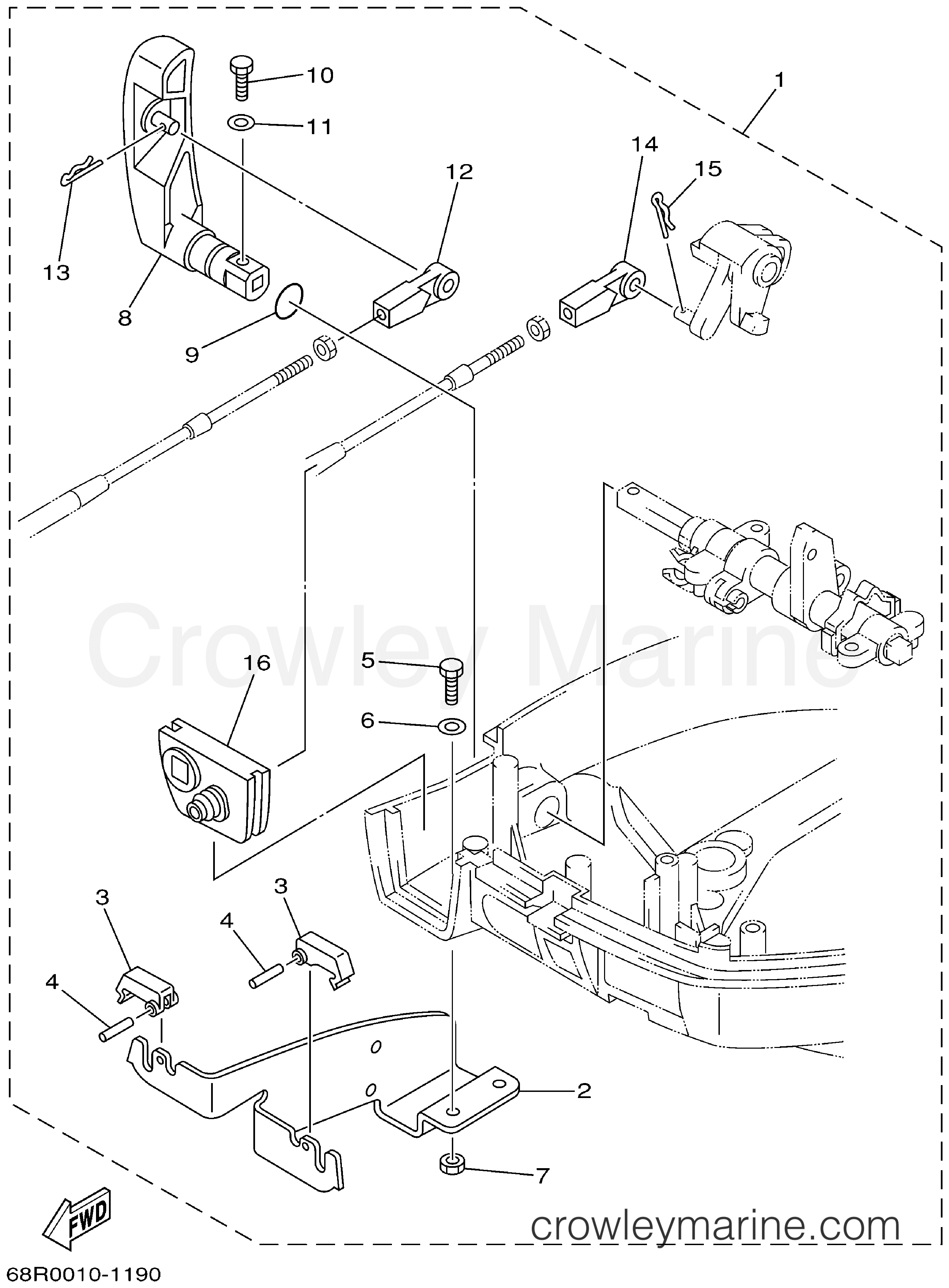 Yamaha Motors T8PLRA - REMO-CON ATTACHMENT