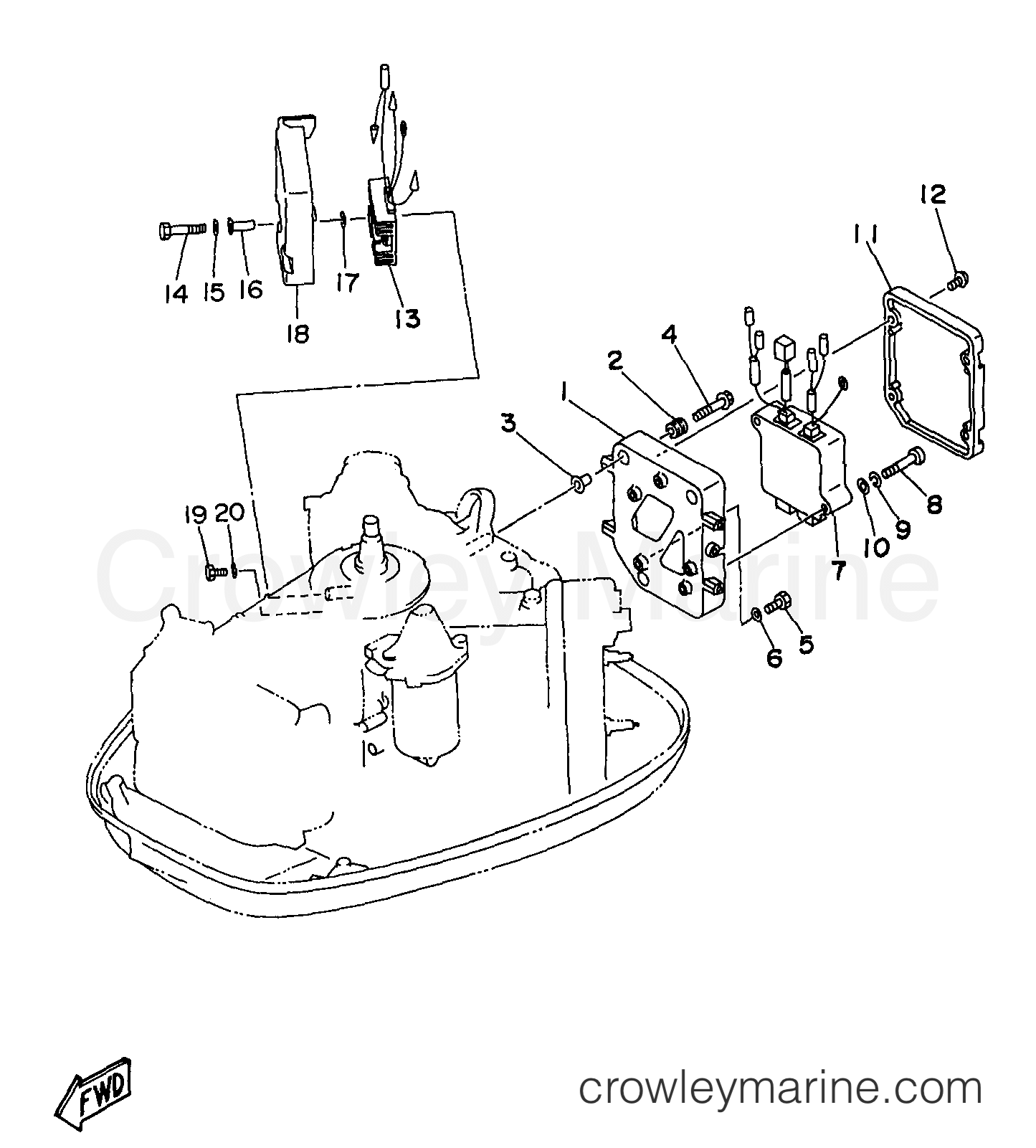 Yamaha Motors C115TXRW - ELECTRICAL 1