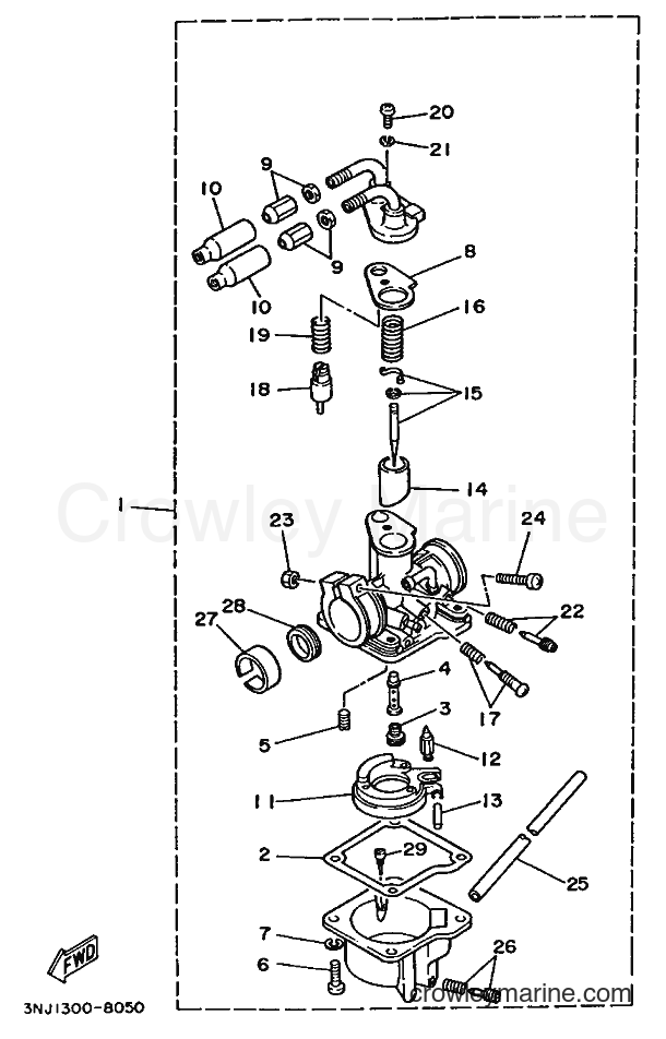 1988 ATV YF60 - YF60 (3NJ1) [999] - CARBURETOR