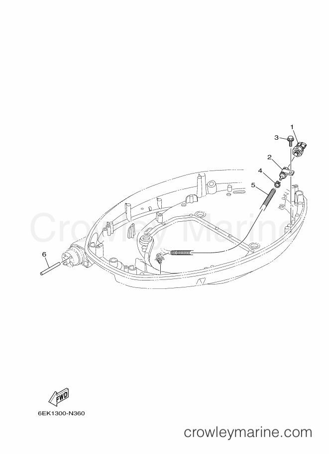Yamaha Motors F130AETX (6EM3) [070] - ELECTRICAL 6