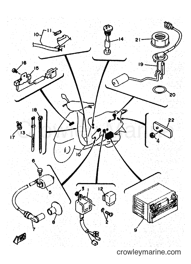 Yamaha Motors YA50R (4PC4) [999] - ELECTRICAL 2