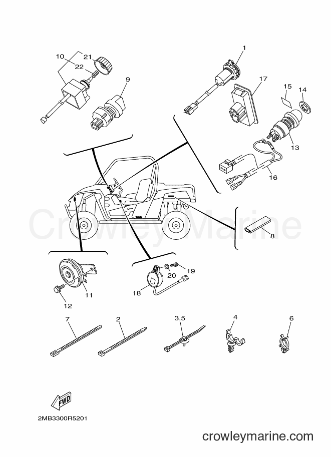 Yamaha Motors YXE700E (2MB7) [010] - ELECTRICAL 2