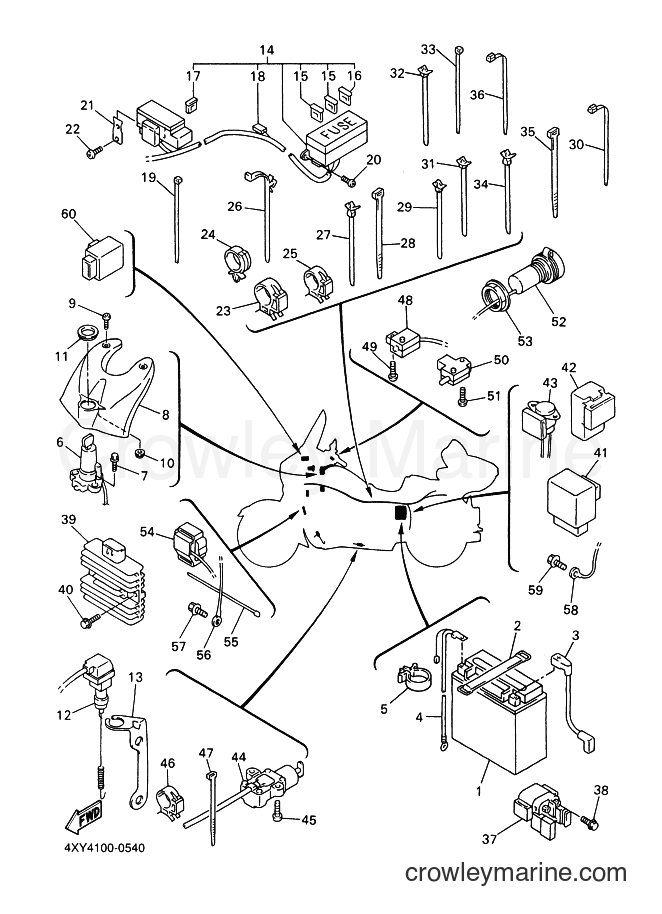 2002 Cruiser XVZ13TFS - XVZ13TFS (4XYF) [010] - ELECTRICAL 1