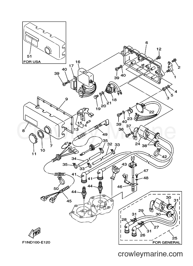 Yamaha Motors SJ700B-E (F1NE) [010] - ELECTRICAL 1