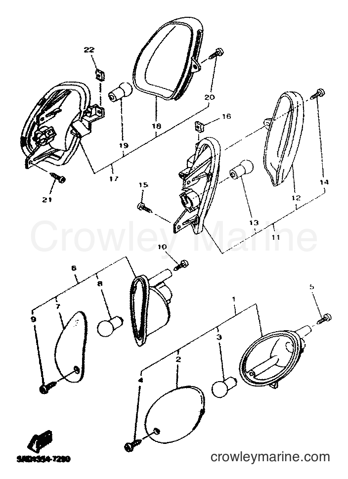 Yamaha Motors YN50 (5MRB) [010] - FLASHER LIGHT