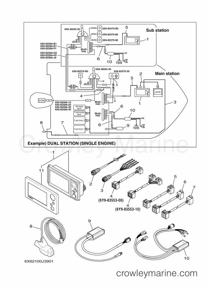 Yamaha Motors COMMAND LINK PLUS (6Y91) [020] - COMMAND LINK PLUS