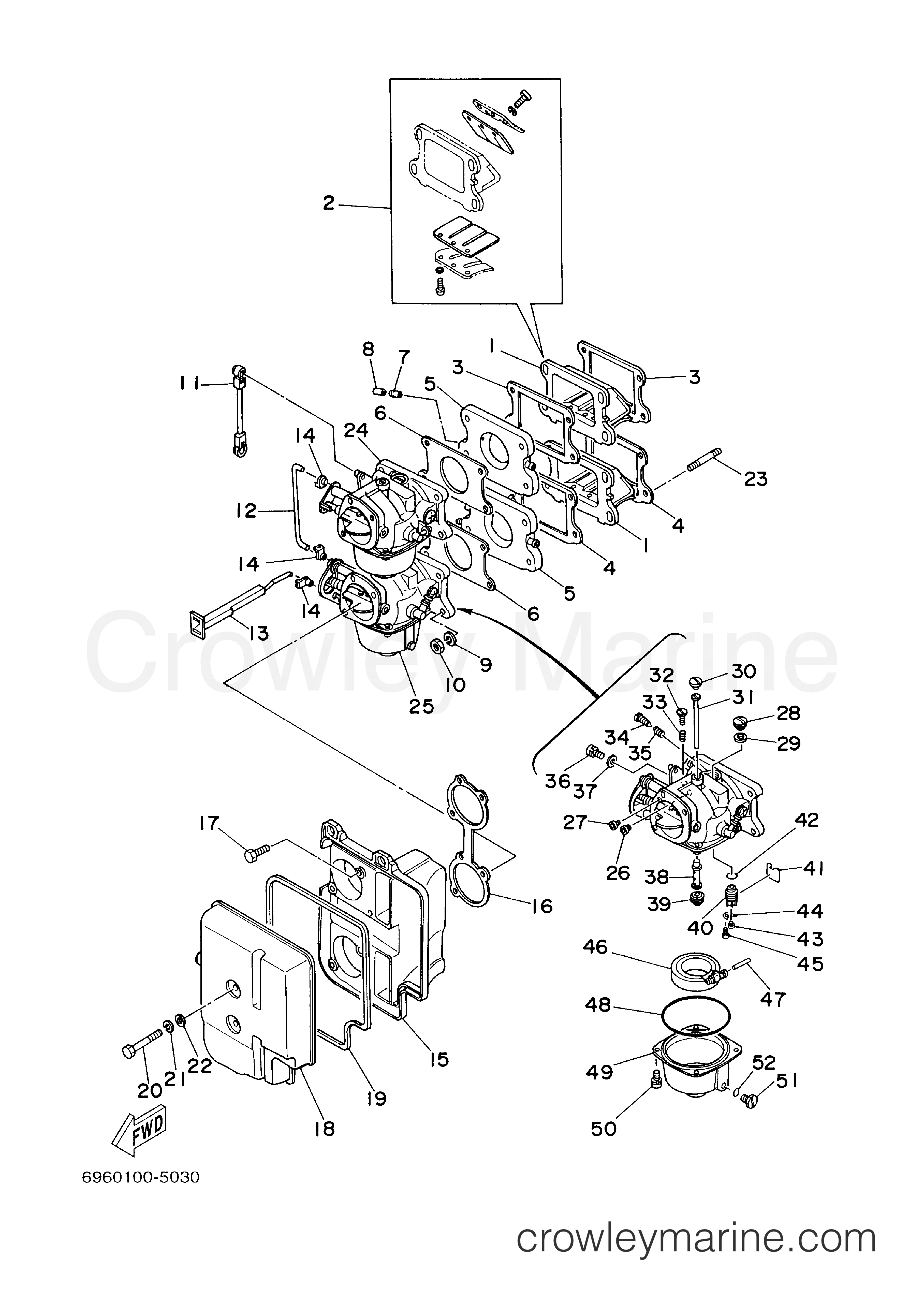 Yamaha Motors E48MLHY - INTAKE