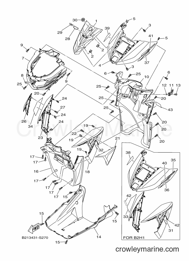 2017 Street Bike LNR125 - LNR125 (B213) [010] - LEG SHIELD