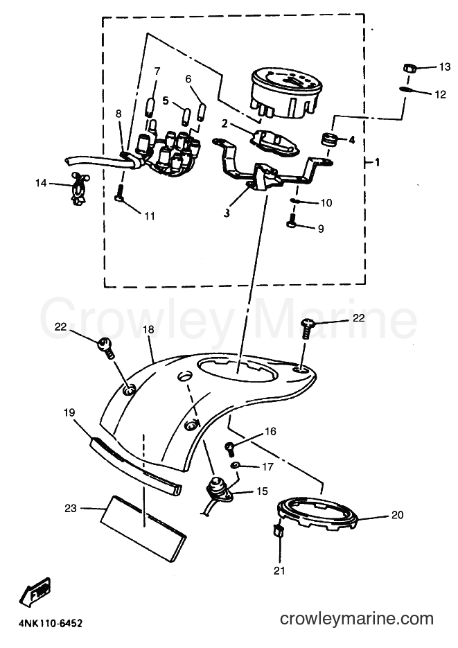 1996 Cruiser XVZ13AT - XVZ13AT (4NL3) [010] - METER