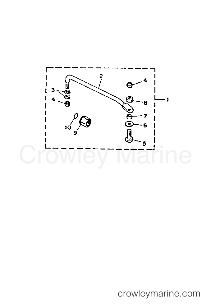 Yamaha Motors CV30ELD - STEERING GUIDE ATTACHMENT