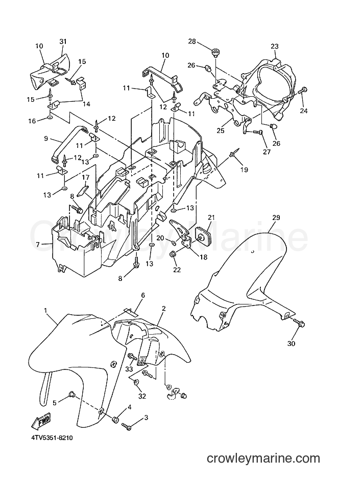 Yamaha Motors YZF600R (4TV9) [040] - FENDER