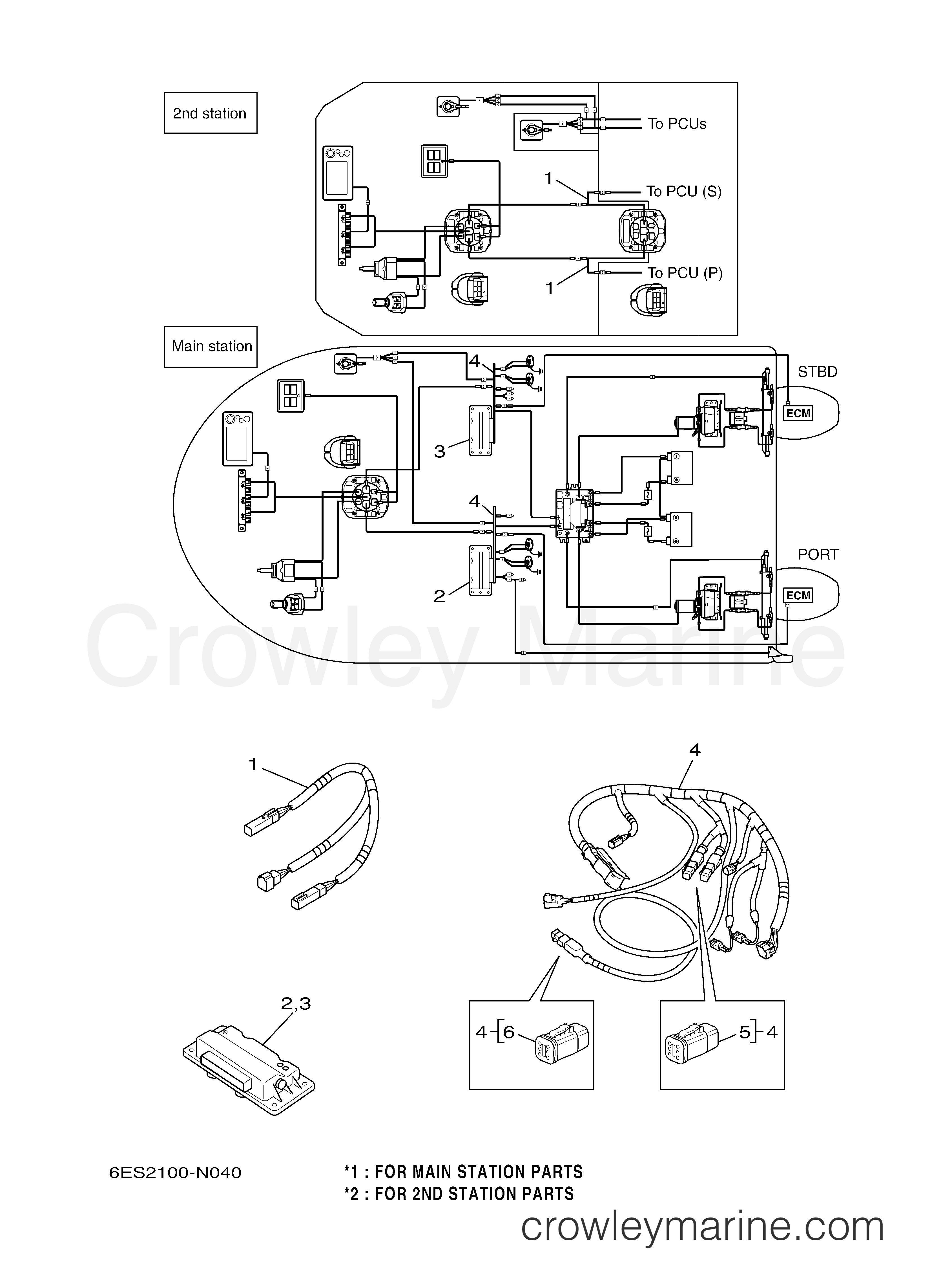 Yamaha Motors Helm Master 2014 - HARNESS (TWIN)