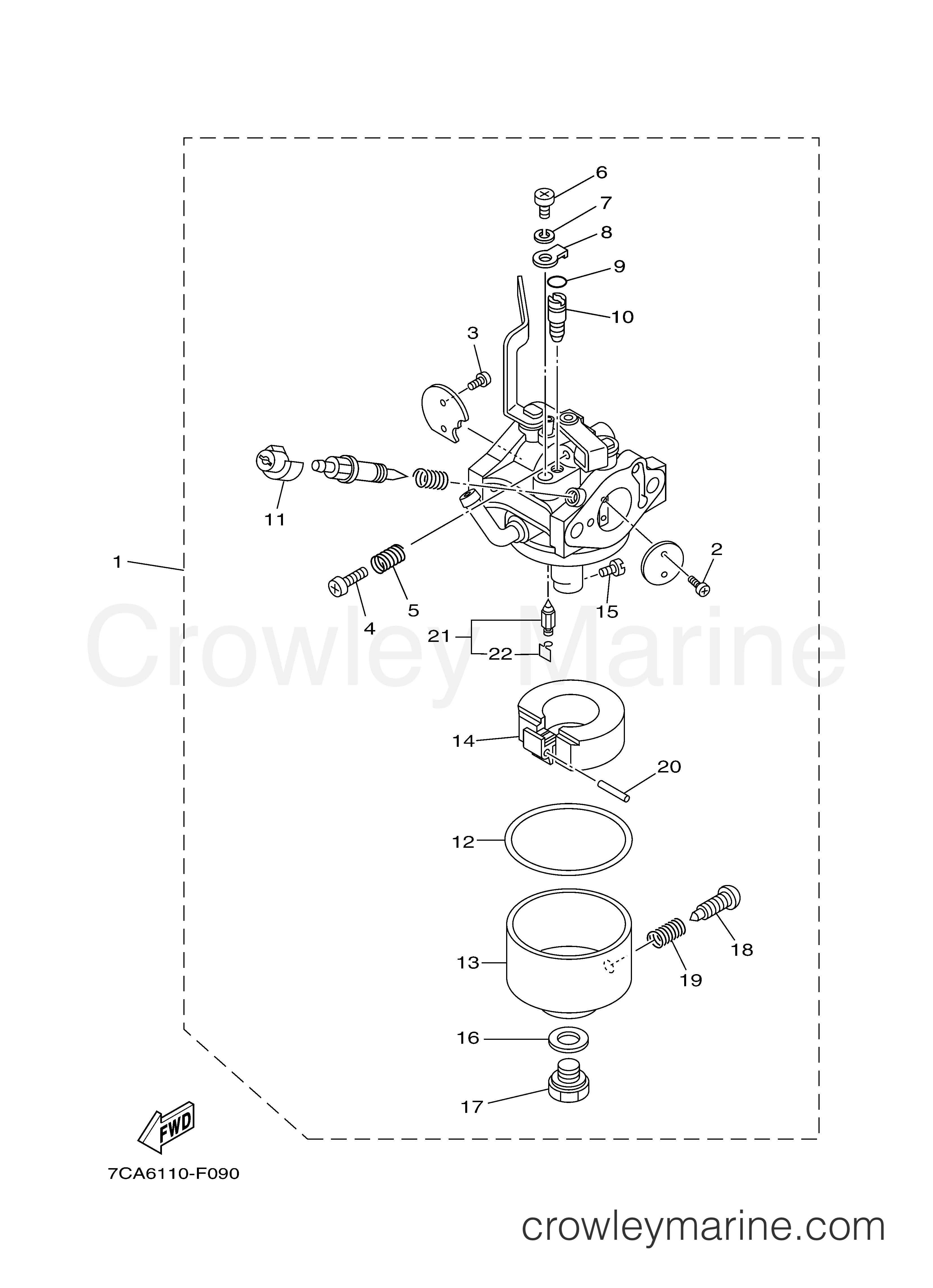 Yamaha Motors EF2600J - CARBURETOR