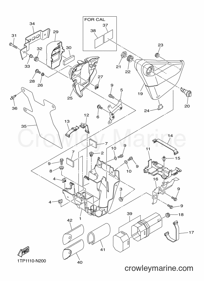 Yamaha Motors XVS950CUD (BS52) [010] - SIDE COVER