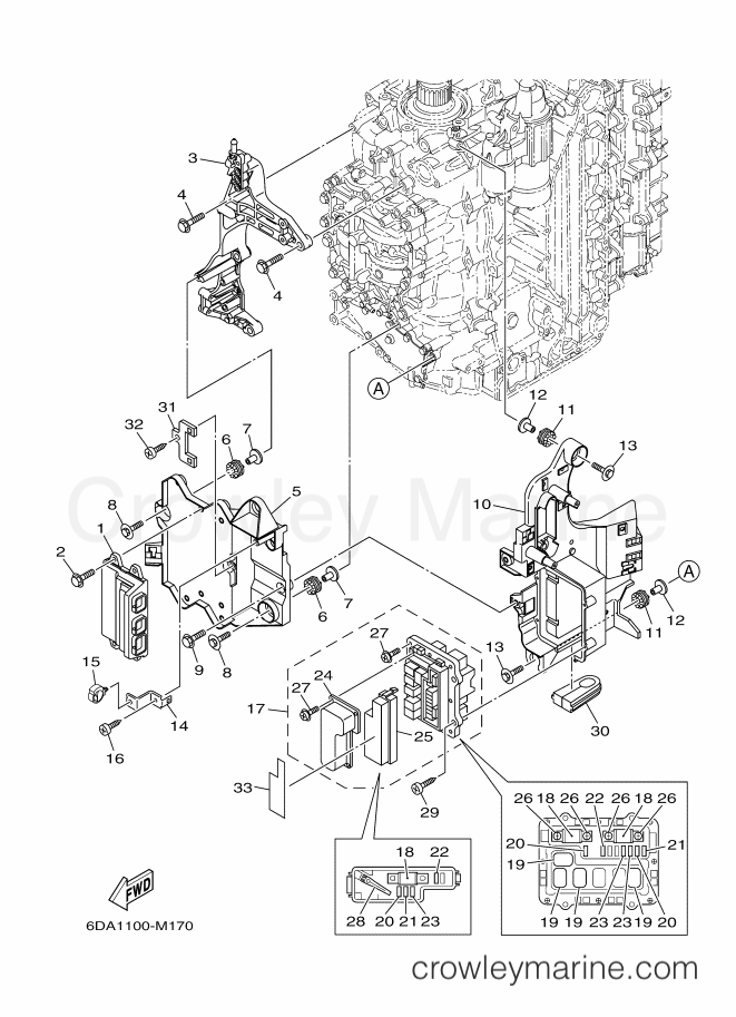Yamaha Motors F200LB-2014 (6DA2) [030] - ELECTRICAL 1
