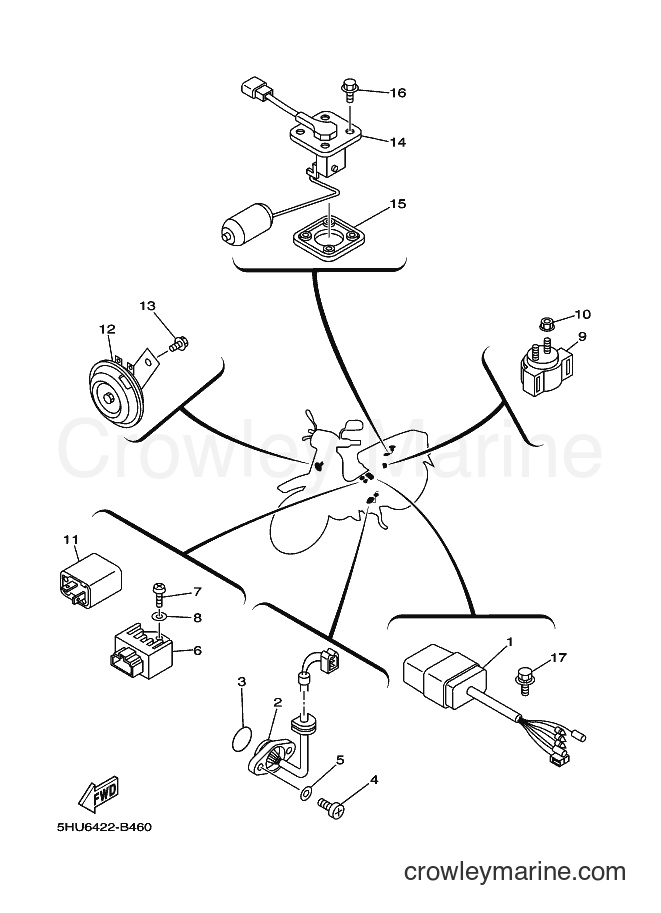 Yamaha Motors T105SE (5HU6) [010] - ELECTRICAL 2