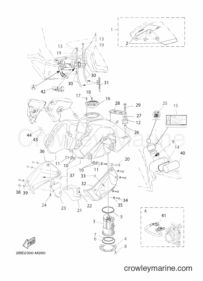 2013 Dirt Bike XT660ZA - XT660ZA (2BE2) [030] - FUEL TANK