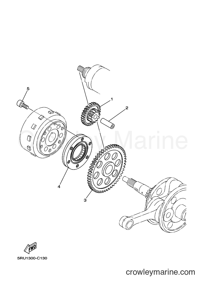 Yamaha Motors YP400A (34BB) [040] - STARTER