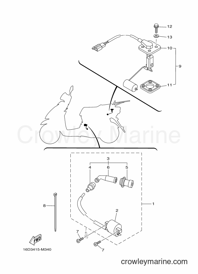 Yamaha Motors XC100E (1RS2) [010] - ELECTRICAL 2