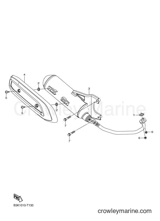 2018 Scooter CEH50D - CEH50D (B3K2) [010] - EXHAUST