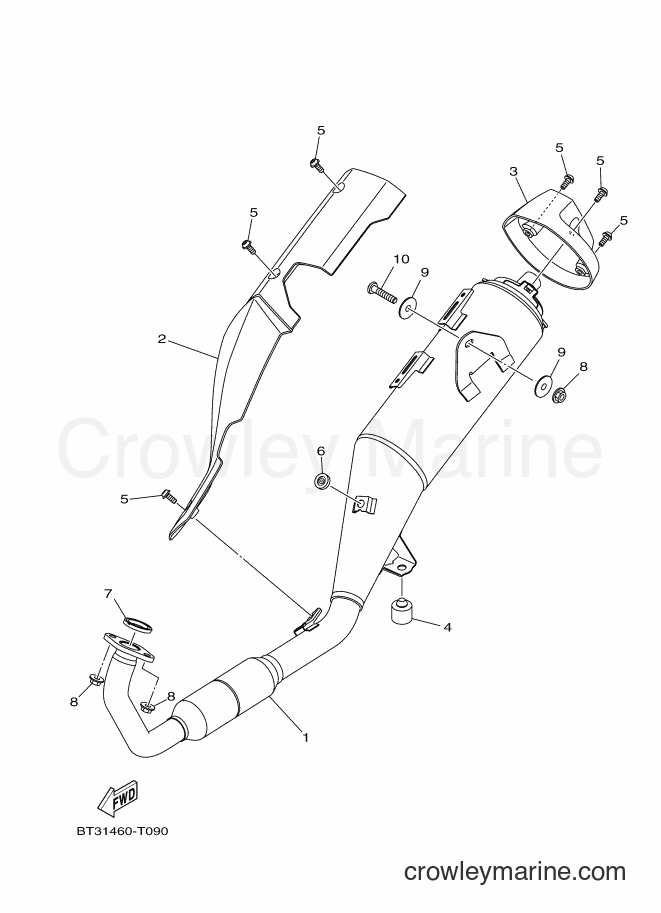 2018 Street Bike VXN155 - VXN155 (BT31) [010] - EXHAUST