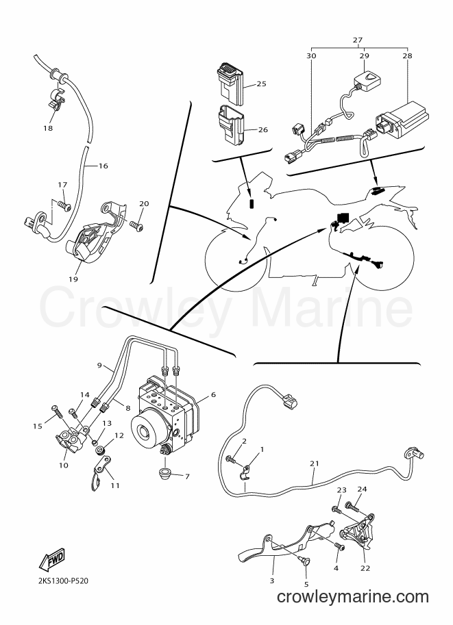2018 Sport Bike YZF-R1M - YZF-R1M (2KSM) [050] - ELECTRICAL 3
