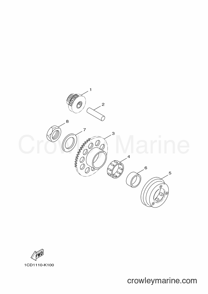 Yamaha Motors YW50FX (2DTA) [010] - STARTER