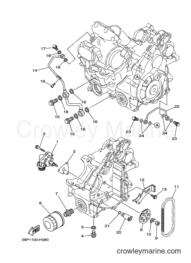 2012 ATV YFM700FWAD - YFM700FWAD (1HPA) [010] - OIL PUMP