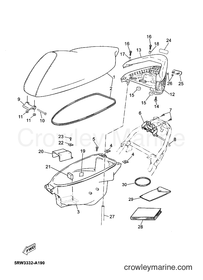 Yamaha Motors CS50 (3D43) [060] - SEAT