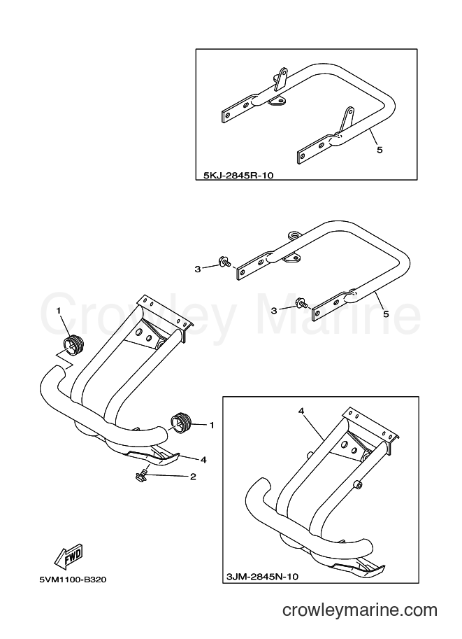 Yamaha Motors YFS200 (5VM2) [020] - GUARD