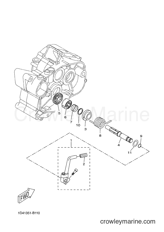 Yamaha Motors DT50R (2C2E) [010] - STARTER