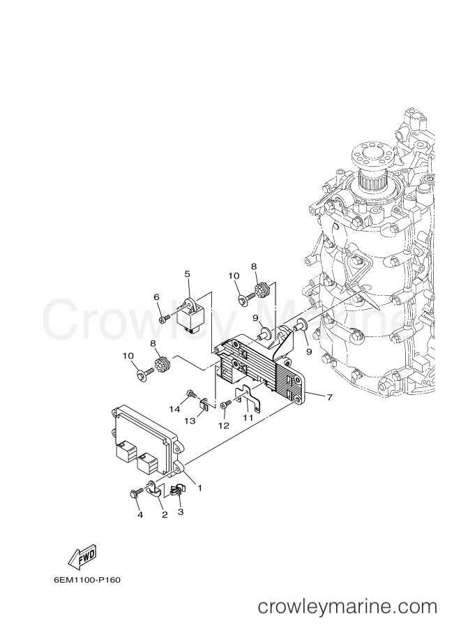ELECTRICAL 1 - 2016 International 130hp F130A (6EM2) [020] | Crowley Marine