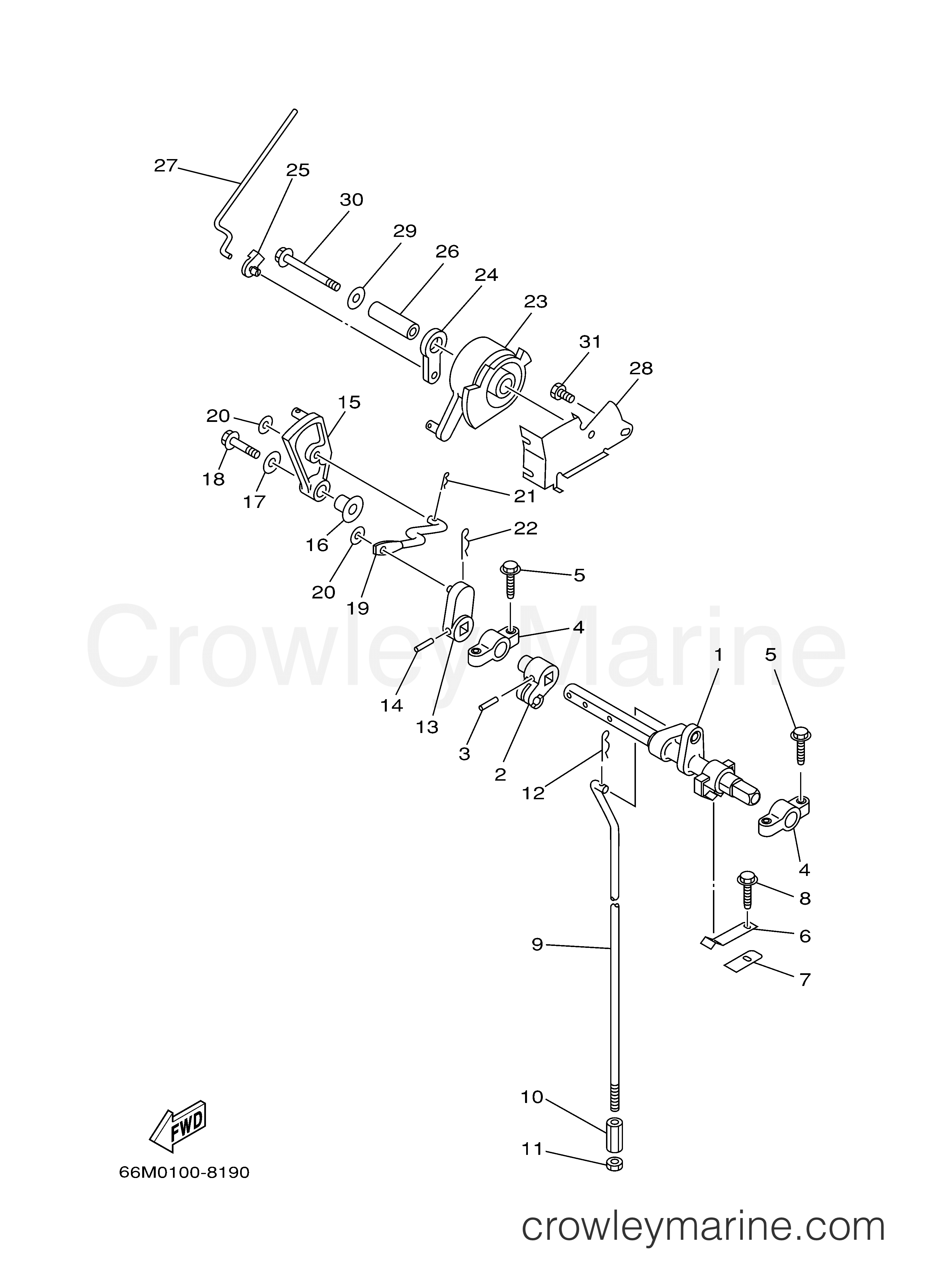 Yamaha Motors F15MLHY - CONTROL