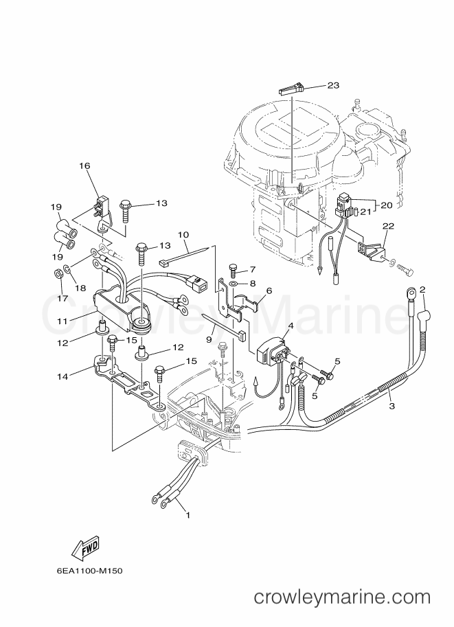 Yamaha Motors T9.9XPB-2014 (6EA2) [170] - ELECTRICAL 2