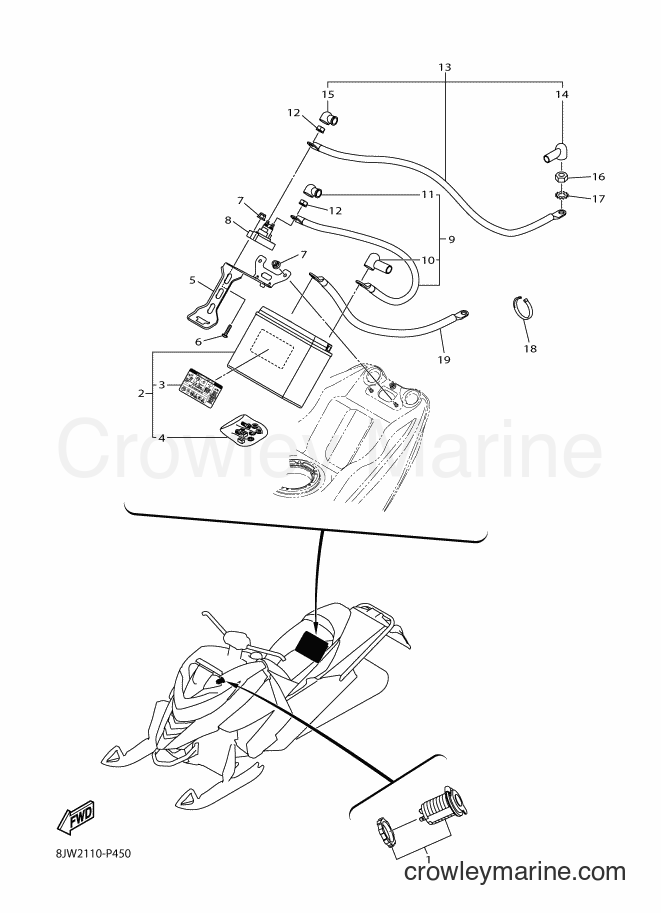 Yamaha Motors SRV10RL (8KN3) [010] - ELECTRICAL 2