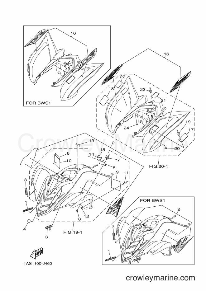 2010 ATV YFM700R - YFM700R (1AS2) [010] - EMBLEM & LABEL 1