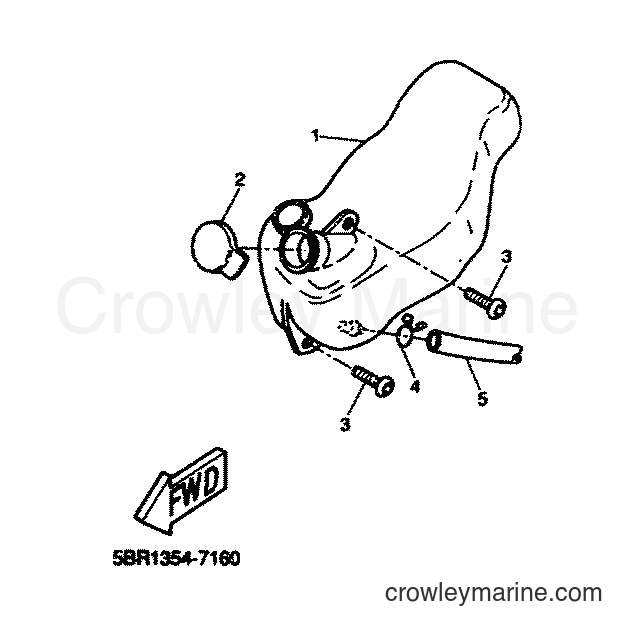 2000 Scooter YQ50L - YQ50L (5KF7) [010] - OIL TANK