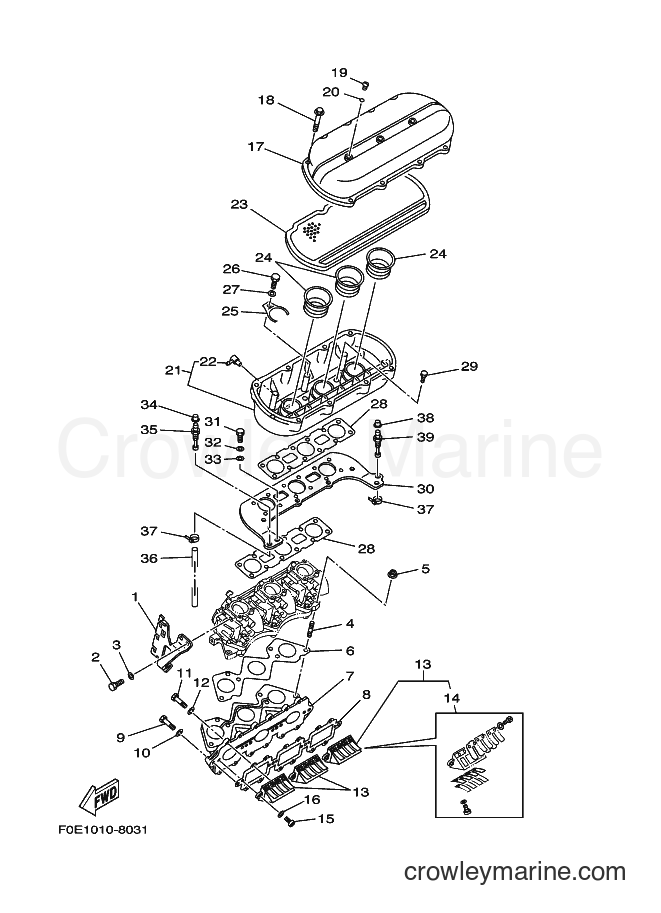 Yamaha Motors JET FOR LST1200 (67V1) [01B] - INTAKE