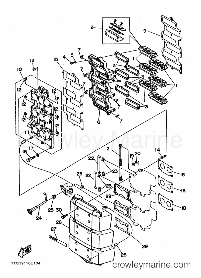 Yamaha Motors 175CETO (62H0) [010] - INTAKE