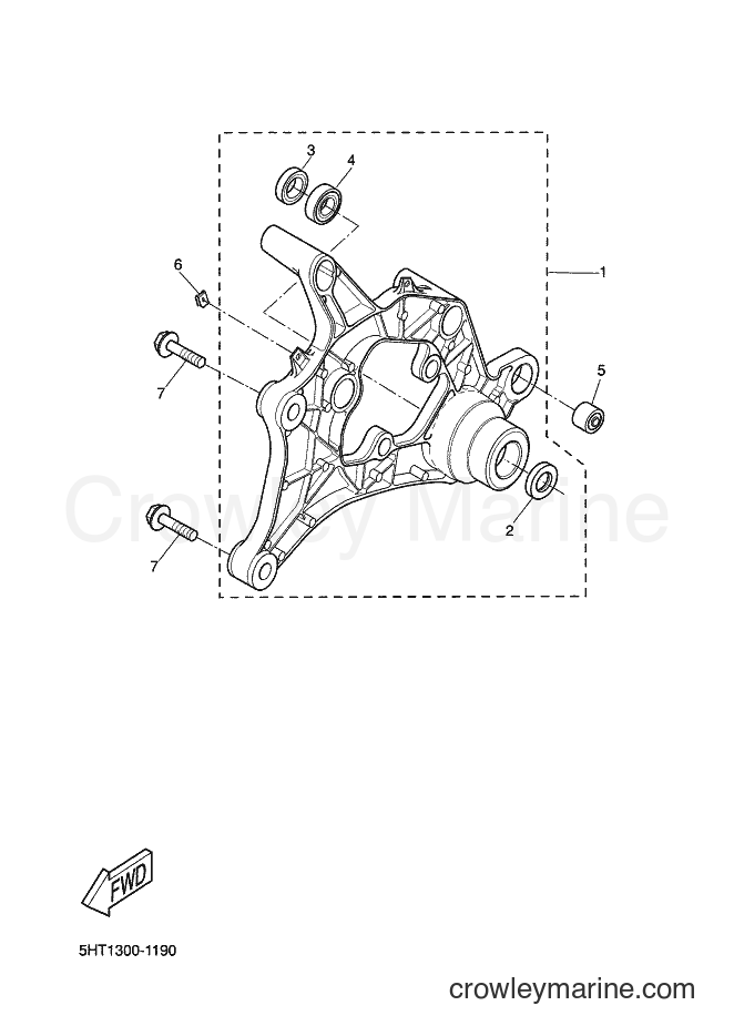 2001 Scooter XQ125 - XQ125 (5HT2) [010] - REAR ARM
